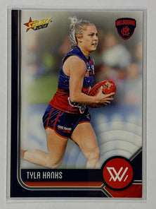 #212 Tyla Hanks - Melbourne Demons - AFLW Base - 2023 AFL Footy Stars