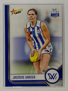 #215 Jasmine Garner - North Melbourne Kangaroos - AFLW Base - 2023 AFL Footy Stars