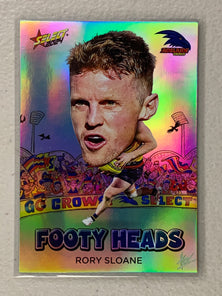 #FH04 Rory Sloane - Adelaide Crows - Footy Heads - 2024 AFL Footy Stars