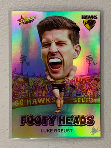 #FH046 Luke Breust - Hawthorn Hawks - Footy Heads - 2024 AFL Footy Stars