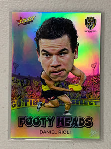 #FH069 Daniel Rioli - Richmond Tigers - Footy Heads - 2024 AFL Footy Stars