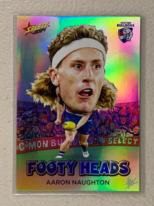 #FH088 Aaron Naughton - Western Bulldogs - Footy Heads - 2024 AFL Footy Stars