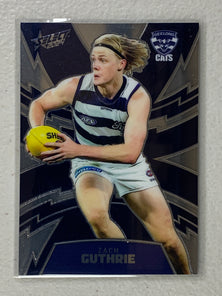 #LT143 Zach Guthrie Numbered 490/599 - Geelong Cats - Luminous Thunderbolt - 2024 AFL Footy Stars