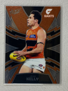 #LT169 Josh Kelly Numbered 470/599 - GWS Giants - Luminous Thunderbolt - 2024 AFL Footy Stars