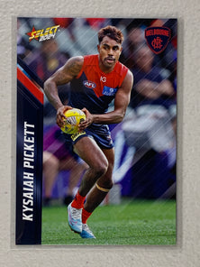 #109 Kysaiah Pickett - Melbourne Demons - AFL Common - 2024 AFL Footy Stars