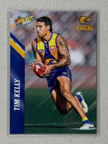 #166 Tim Kelly - West Coast Eagles - AFL Common - 2024 AFL Footy Stars