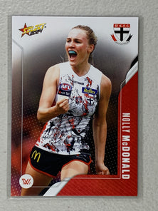 #224 Molly McDonald - St Kilda Saints - AFLW Common - 2024 AFL Footy Stars