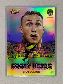 #FH067 Shai Bolton - Richmond Tigers - Footy Heads - 2024 AFL Footy Stars