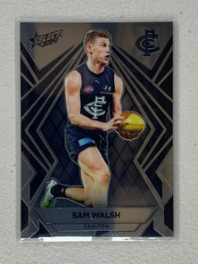 #L029 Sam Walsh - Carlton Blues - Luminous Base - 2024 AFL Footy Stars