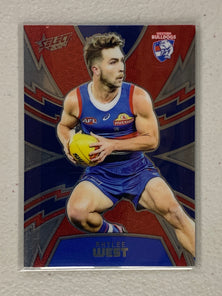 #LT395 Rhylee West Numbered 472/599 - Western Bulldogs - Luminous Thunderbolt - 2024 AFL Footy Stars