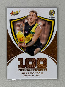 #MG080 Shai Bolton - Richmond Tigers - Milestone Games - 2024 AFL Footy Stars