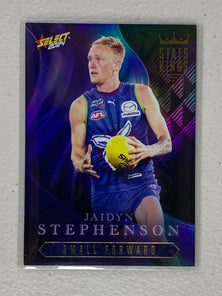 #SK059 Jaidyn Stephenson - North Melbourne Kangaroos - Stats Kings - 2024 AFL Footy Stars