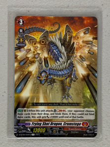 Frying Shot Dragon, Crumstego D-BT08/034EN - Cardfight Vanguard Minerva Rising