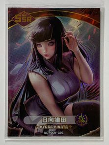 Hyuga Hinata - SSR-025 - Goddess Carnival Set 1 Singles