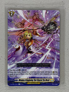 Wisdom of Beginning That Cleared The World D-BT08/049EN - Cardfight Vanguard Minerva Rising