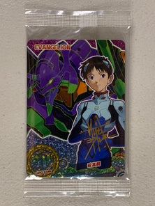 Shinji Ikari SIGNATURE CARD - TCSC-SP68 - Top Card Coka Mystery Blind Box Set