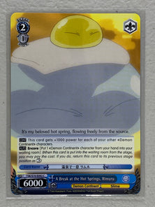 A Break at the Hot Springs, Rimuru - TSK/S70-E092 C - Weiss Schwarz That Time I Got Reincarnated as a Slime Vol.1