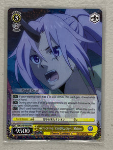 Achieving Vindication, Shion - TSK/S70-E003 RR - Weiss Schwarz That Time I Got Reincarnated as a Slime Vol.1