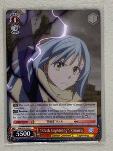 "Black Lightning" Rimuru - TSK/S70-E053 C - Weiss Schwarz That Time I Got Reincarnated as a Slime Vol.1