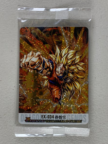 Super Saiyan 3 Son Goku - EX-034 - Top Card Coka Mystery Blind Box Set