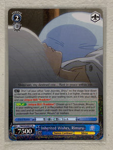 Inherited Wishes, Rimuru - TSK/S70-E071 R - Weiss Schwarz That Time I Got Reincarnated as a Slime Vol.1