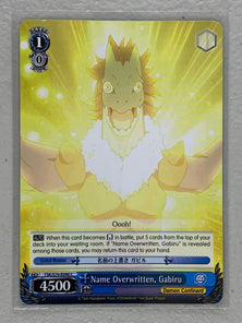 Name Overwritten, Gabiru - TSK/S70-E090 C - Weiss Schwarz That Time I Got Reincarnated as a Slime Vol.1