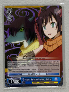 New Subordinate, Soka - TSK/S70-E086 C - Weiss Schwarz That Time I Got Reincarnated as a Slime Vol.1