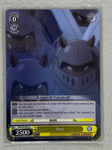 Orcs - TSK/S70-E019 C - Weiss Schwarz That Time I Got Reincarnated as a Slime Vol.1