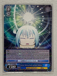 Partner Sharing Body and Soul, Rimuru - TSK/S70-E068 R - Weiss Schwarz That Time I Got Reincarnated as a Slime Vol.1