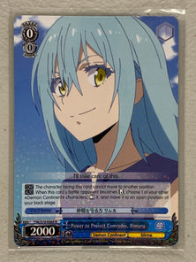 Power to Protect Comrades, Rimuru - TSK/S70-E069 R - Weiss Schwarz That Time I Got Reincarnated as a Slime Vol.1