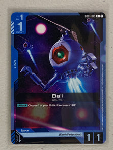 Ball - GD01-015 C - Gundam Card Game GD01 Newtype Rising