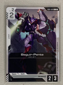 Beguir-Pente - GD01-084 C - Gundam Card Game GD01 Newtype Rising