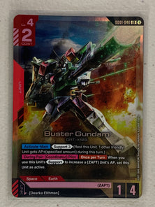 Buster Gundam - GD01-046 LR - Gundam Card Game GD01 Newtype Rising