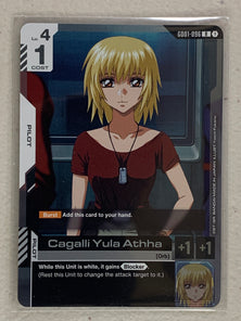 Cagalli Yula Athha - GD01-096 R - Gundam Card Game GD01 Newtype Rising