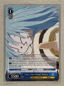 "Sticky Steel Thread" Rimuru - TSK/S70-E080 U - Weiss Schwarz That Time I Got Reincarnated as a Slime Vol.1
