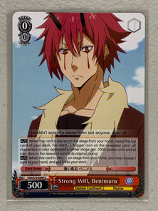 Strong Will, Benimaru - TSK/S70-E049 C - Weiss Schwarz That Time I Got Reincarnated as a Slime Vol.1