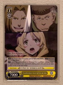 Troublemakers Kaval & Eren & Gido - TSK/S70-E023 C - Weiss Schwarz That Time I Got Reincarnated as a Slime Vol.1