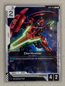 Darilbalde - GD01-075 U - Gundam Card Game GD01 Newtype Rising