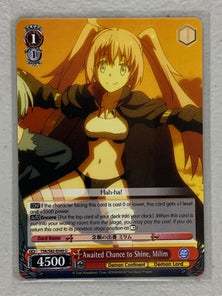 Awaited Chance to Shine, Milim - TSK/S82-E049 U - Weiss Schwarz That Time I Got Reincarnated as a Slime Vol.2