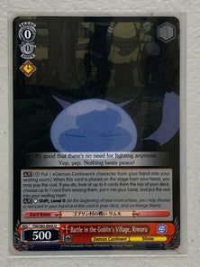 Battle in the Goblin's Village, Rimuru - TSK/S82-E042 U - Weiss Schwarz That Time I Got Reincarnated as a Slime Vol.2