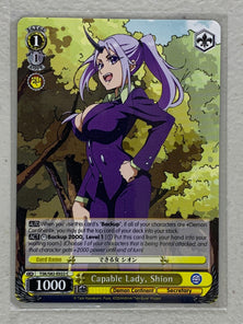 Capable Lady, Shion - TSK/S82-E022 C - Weiss Schwarz That Time I Got Reincarnated as a Slime Vol.2
