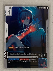 Elan Ceres (Enhanced Person Number 4) - GD01-098 C - Gundam Card Game GD01 Newtype Rising