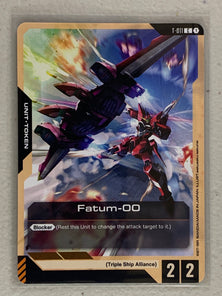 Fatum-00 Token - T-011 C - Gundam Card Game GD01 Newtype Rising