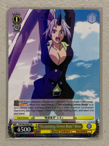"Decapitating Demon Blade" Shion - TSK/S82-E002 RR - Weiss Schwarz That Time I Got Reincarnated as a Slime Vol.2