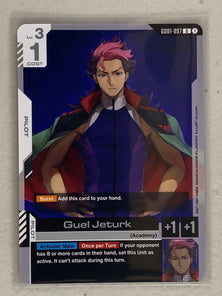 Guel Jeturk - GD01-097 U - Gundam Card Game GD01 Newtype Rising