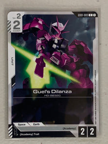 Guel's Dilanza - GD01-083 C - Gundam Card Game GD01 Newtype Rising