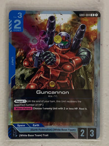 Guncannon - GD01-004 R - Gundam Card Game GD01 Newtype Rising