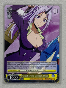Great Sword Wielder, Shion - TSK/S82-E010 U - Weiss Schwarz That Time I Got Reincarnated as a Slime Vol.2