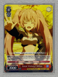 Great Victory! Milim - TSK/S82-E056 C - Weiss Schwarz That Time I Got Reincarnated as a Slime Vol.2