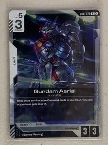 Gundam Aerial - GD01-070 R - Gundam Card Game GD01 Newtype Rising